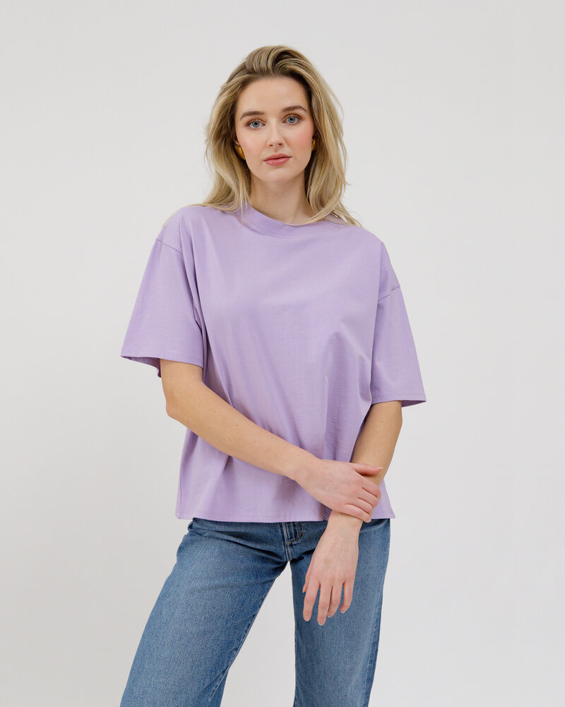 Boxy Tee | Lavender