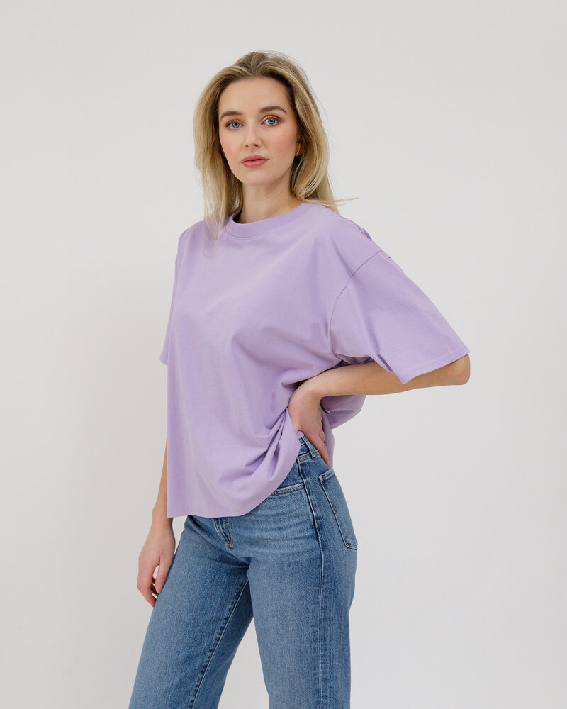 Boxy Tee | Lavender