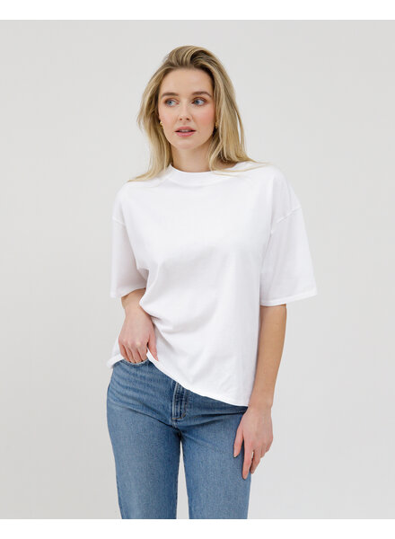 Boxy Tee | White