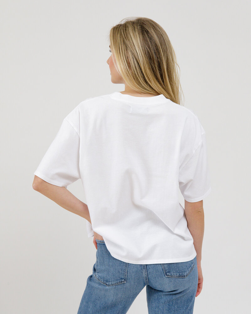 Boxy Tee | White