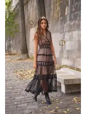 Ellie Long Lace Dress