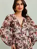 Fiona Floral Print Long Dress