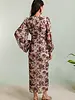 Fiona Floral Print Long Dress