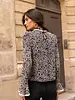 Hallie High-Neck Lace Blouse | Black