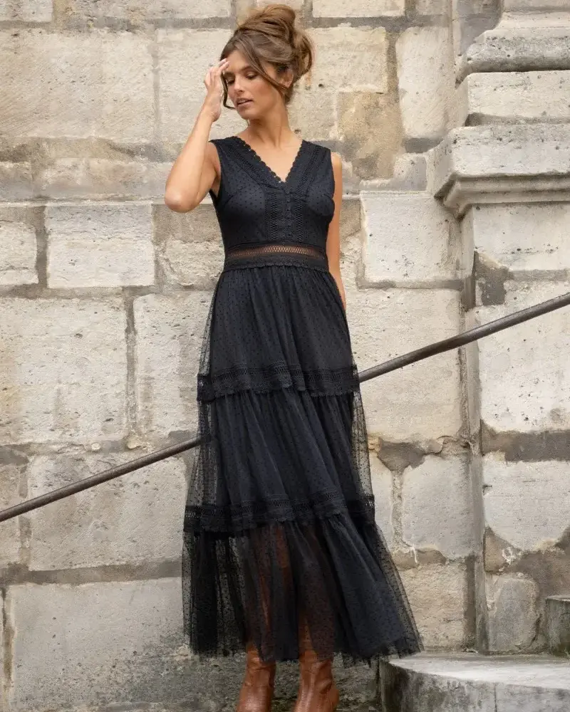Nikkie Tulle Dress | Black