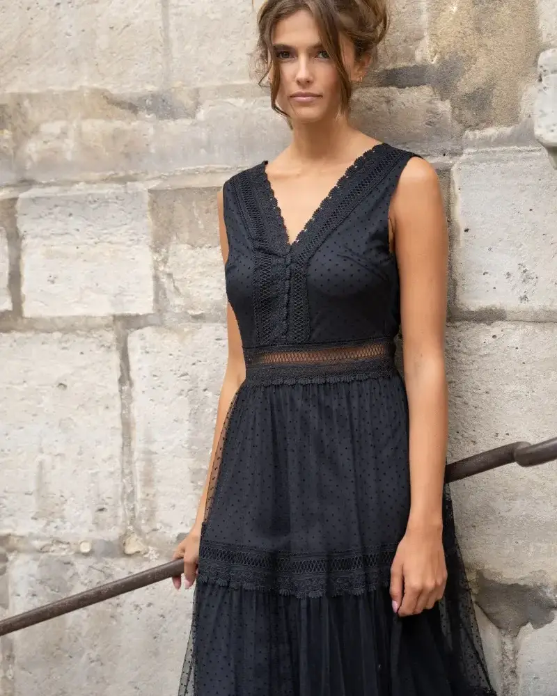 Nikkie Tulle Dress | Black