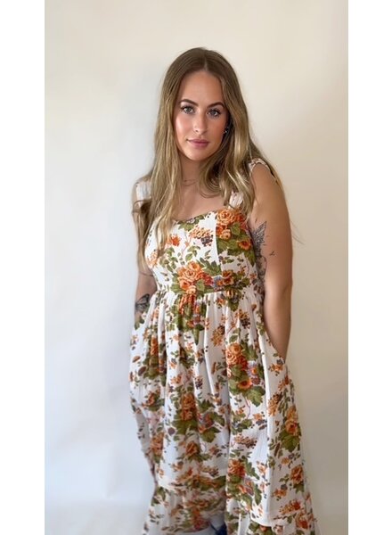 Aria Floral Maxi Dress
