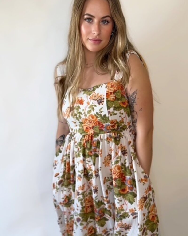 Aria Floral Maxi Dress