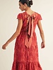 Bronwyn Open Back Midi Dress