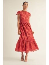 Bronwyn Open Back Midi Dress