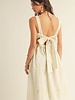 Aeline Cut Out A Line Midi Dress