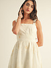 Aeline Cut Out A Line Midi Dress