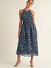 Katniss Lace Back Up Midi Dress