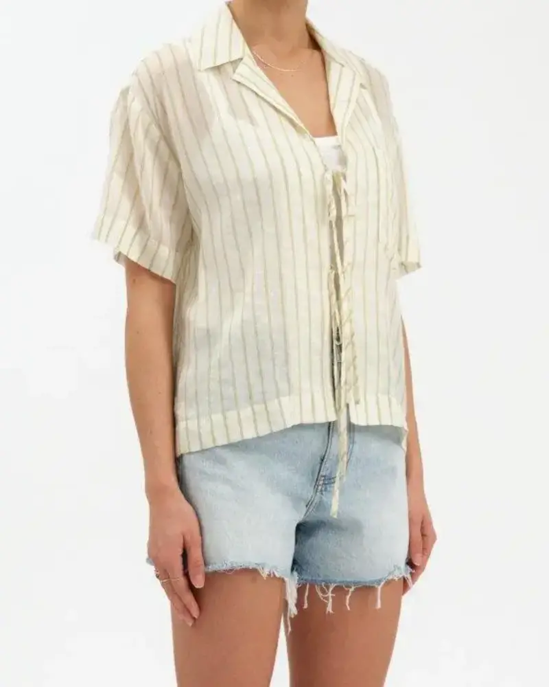 Buttercup Tie Front Shirt | Sunnyside