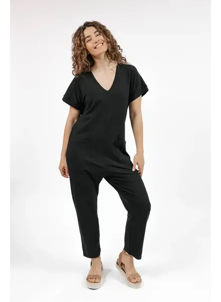 Smash + Tess Divine Romper | Black