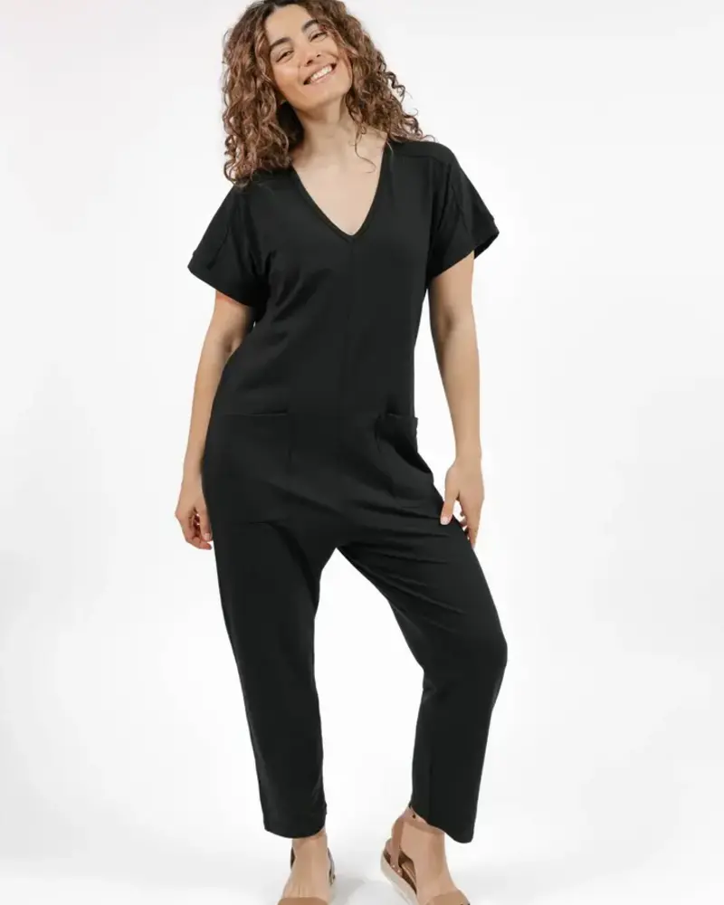 Smash + Tess Divine Romper | Black