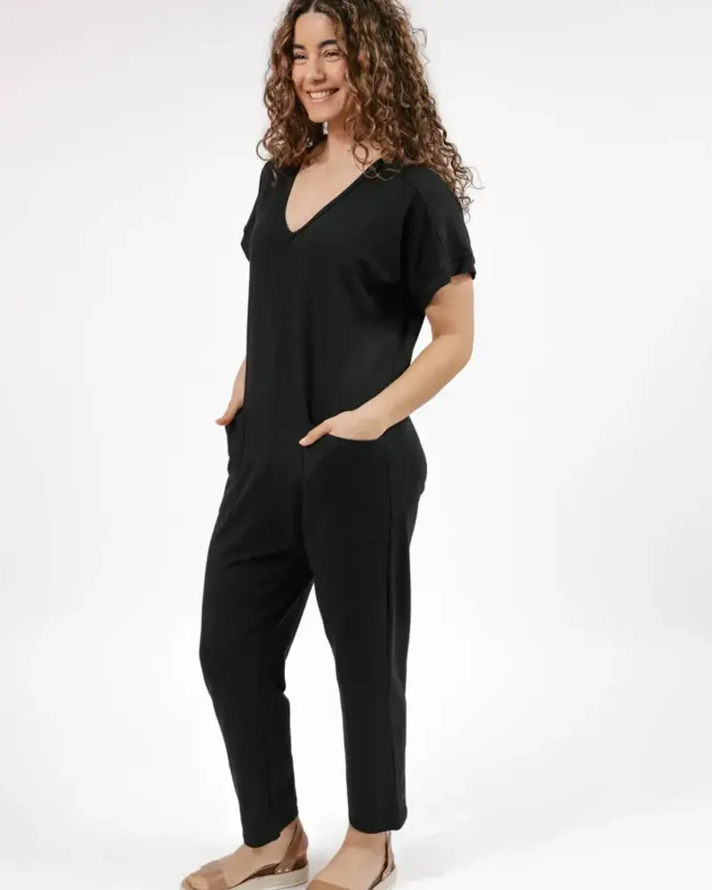 Smash + Tess Divine Romper | Black