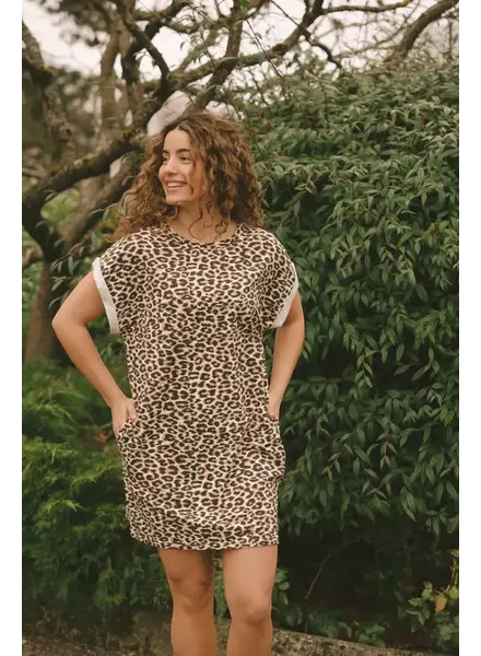 Smash + Tess Fresh Shift Mini Dress | Leopard