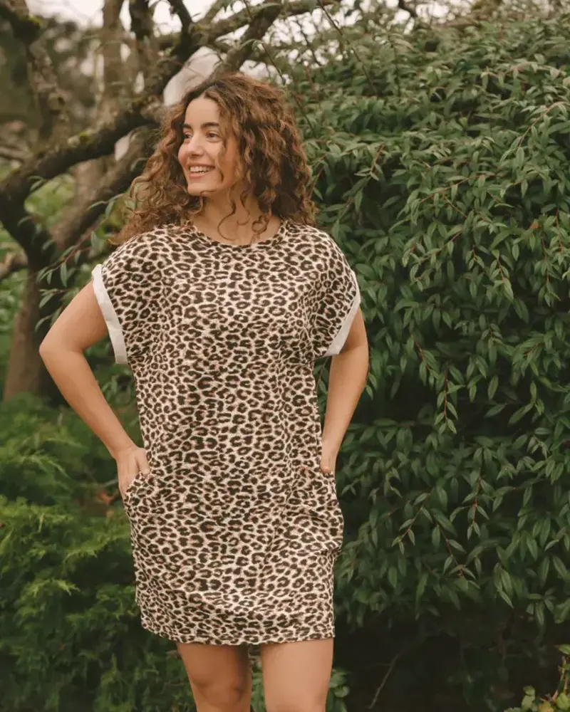 Smash + Tess Fresh Shift Mini Dress | Leopard