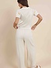 Citron Embroidered Lemon Knit Top