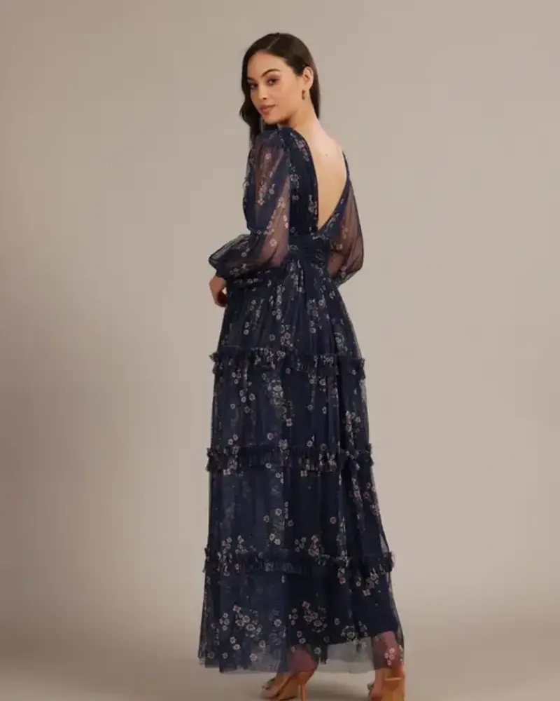 Lydia Maxi Dress | Navy