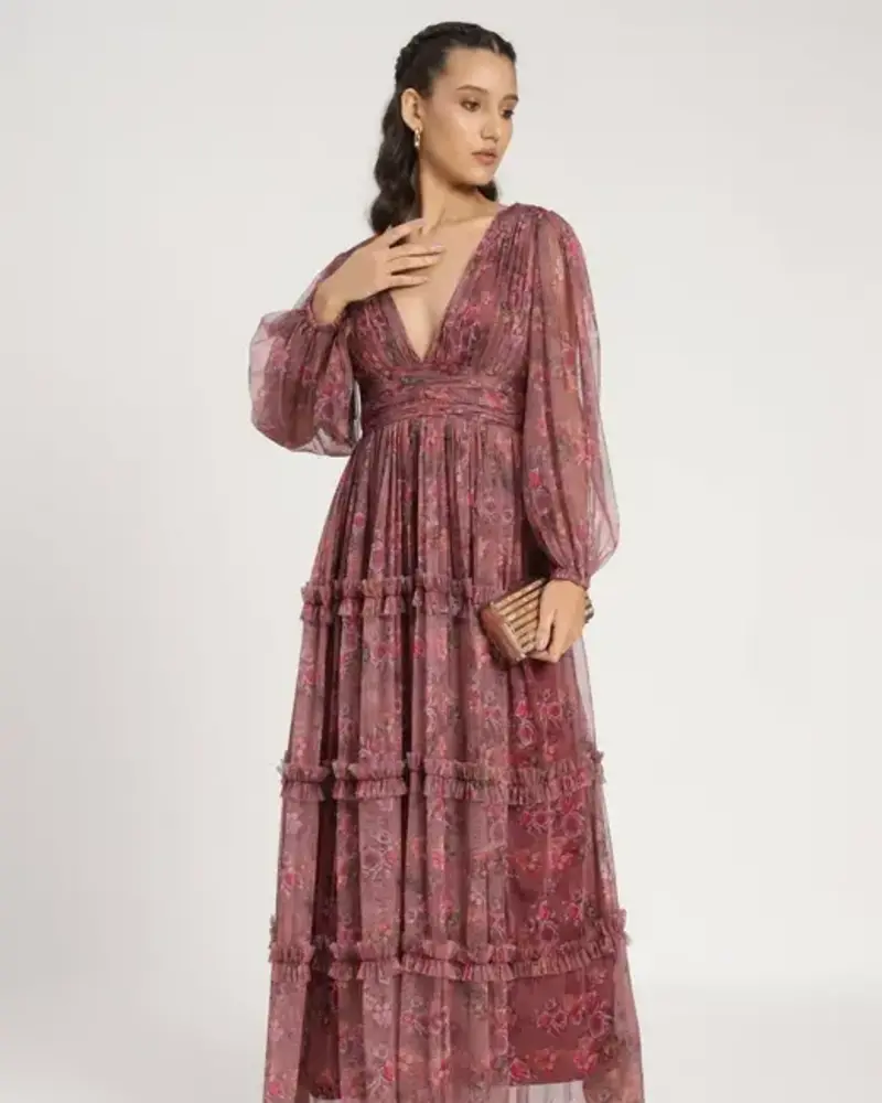 Lydia Maxi Dress | Purple