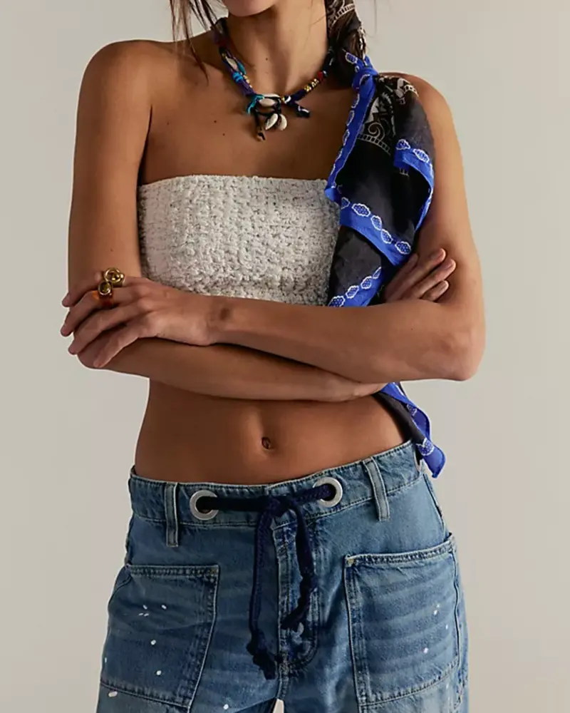 Free People Moxie Low-Slung Jeans | Endless Blue