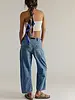 Free People Moxie Low-Slung Jeans | Endless Blue