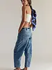 Free People Moxie Low-Slung Jeans | Endless Blue