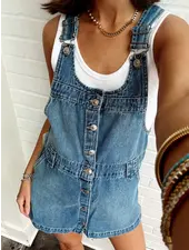 Free People Edie Denim Skirtall | Nimbus