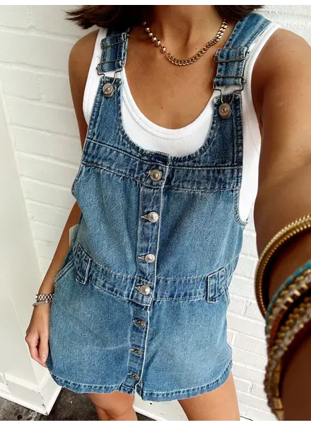 Free People Edie Denim Skirtall | Nimbus