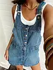 Free People Edie Denim Skirtall | Nimbus