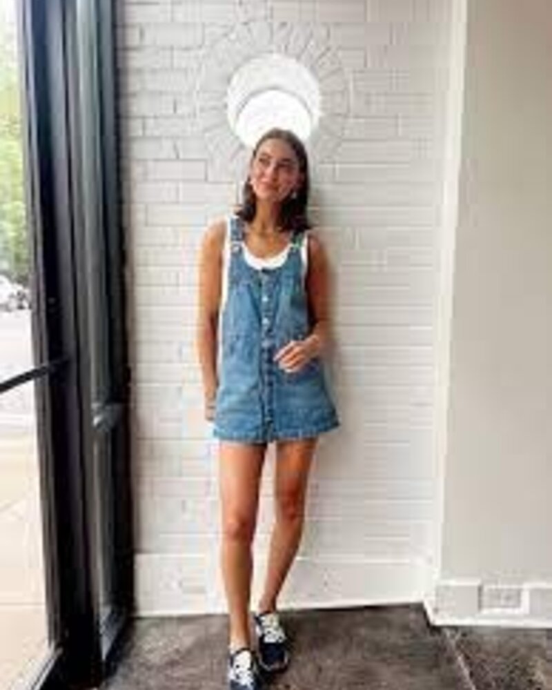 Free People Edie Denim Skirtall | Nimbus