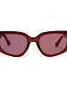 Audrey | Cola/Plum Polarized