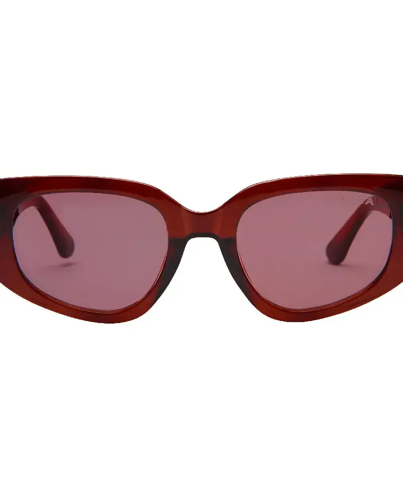 Audrey | Cola/Plum Polarized