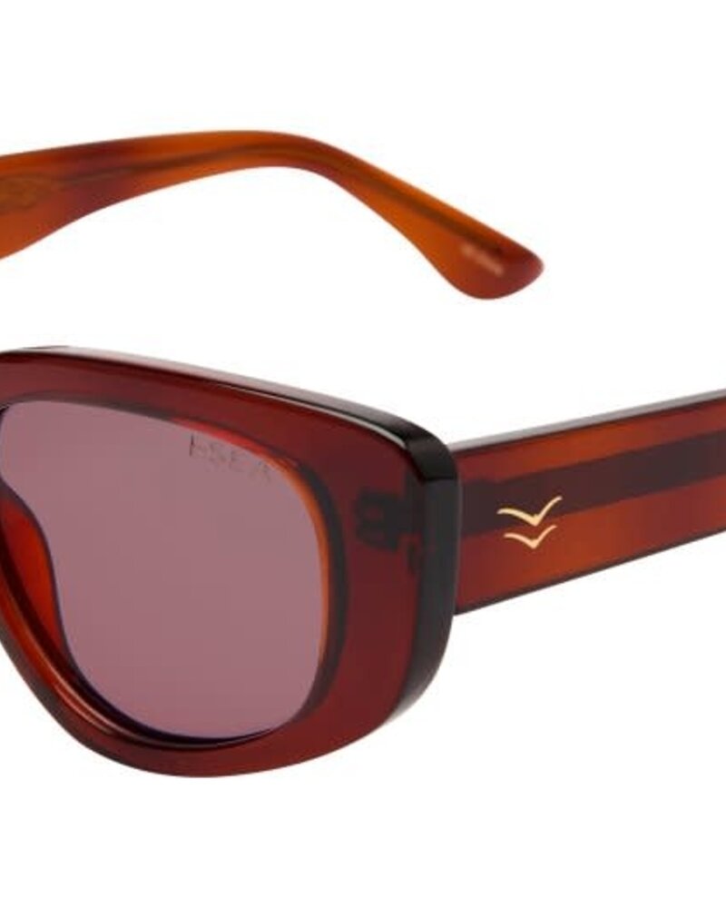 Audrey | Cola/Plum Polarized