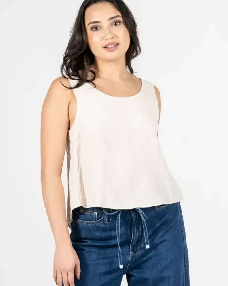 Reversible Tie Tank | Natural