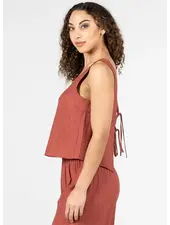 Reversible Tie Tank | Terracotta