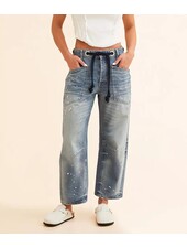 Free People Moxie Low-Slung Jeans | Endless Blue