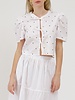 Poplin Tie Up Top | Polka Dot