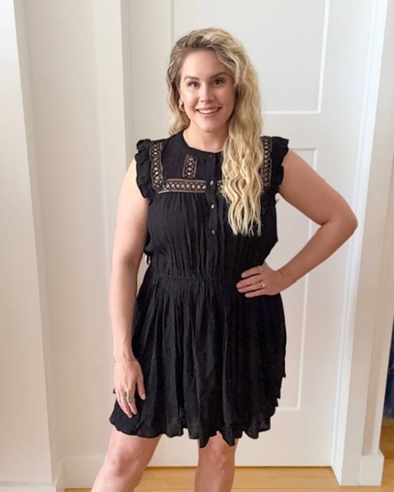 Elyssa Swiss Dot Dress