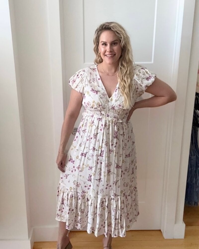 Anna Bubble Maxi Dress