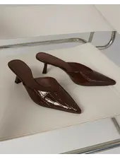Adele Mule Pump | Chocolate