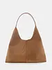 Tammy Shoulder Bag | Tan Suede