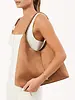 Tammy Shoulder Bag | Tan Suede