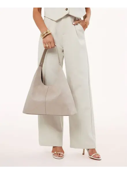 Tammy Shoulder Bag | Mist Suede