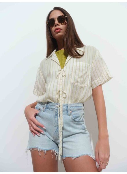 Buttercup Tie Front Shirt | Sunnyside