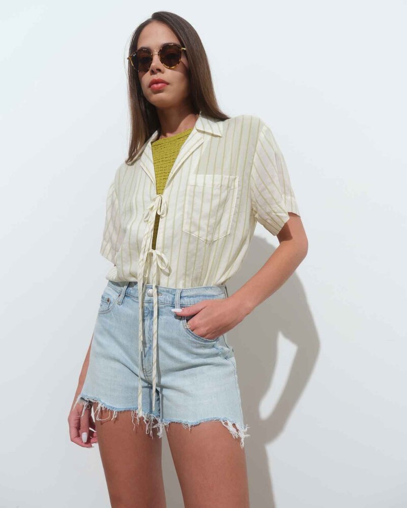 Buttercup Tie Front Shirt | Sunnyside
