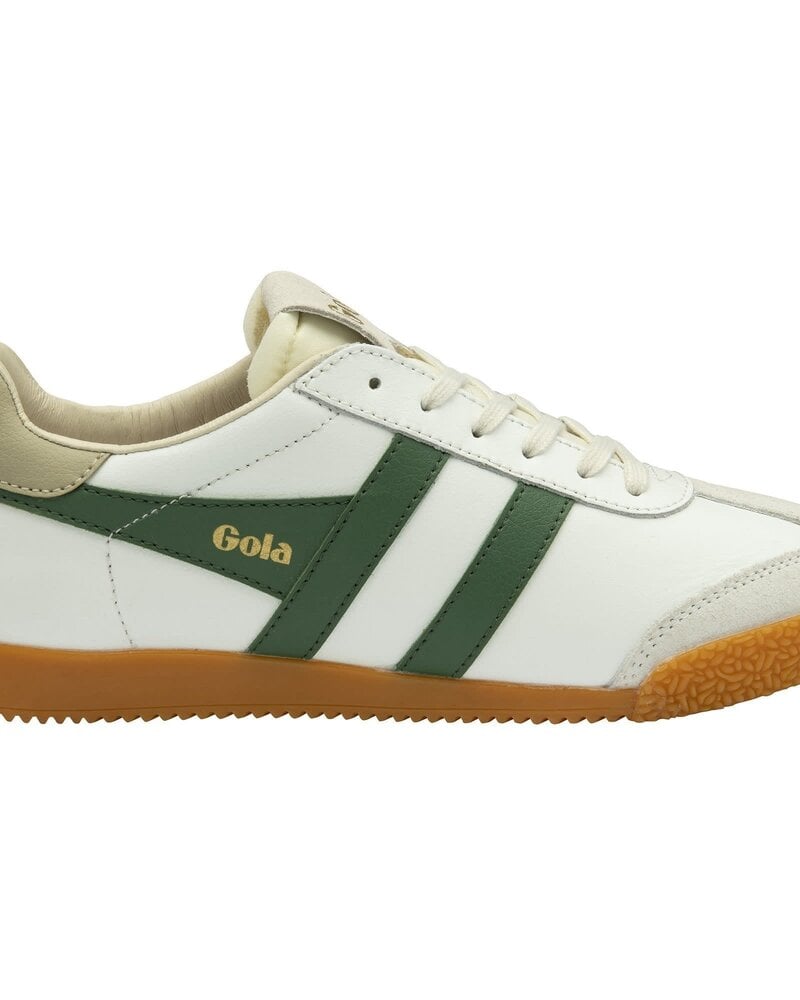 GOLA Elan Leather Sneakers | Evergreen / White