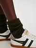 GOLA Elan Leather Sneakers | Evergreen / White
